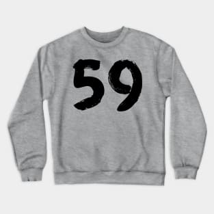 Number 59 Crewneck Sweatshirt